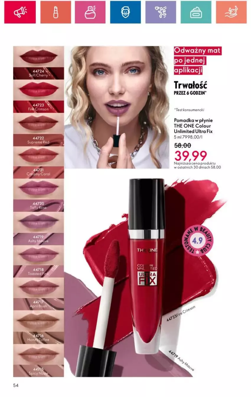 Gazetka promocyjna Oriflame - ważna 16.04 do 06.05.2024 - strona 119 - produkty: The ONE