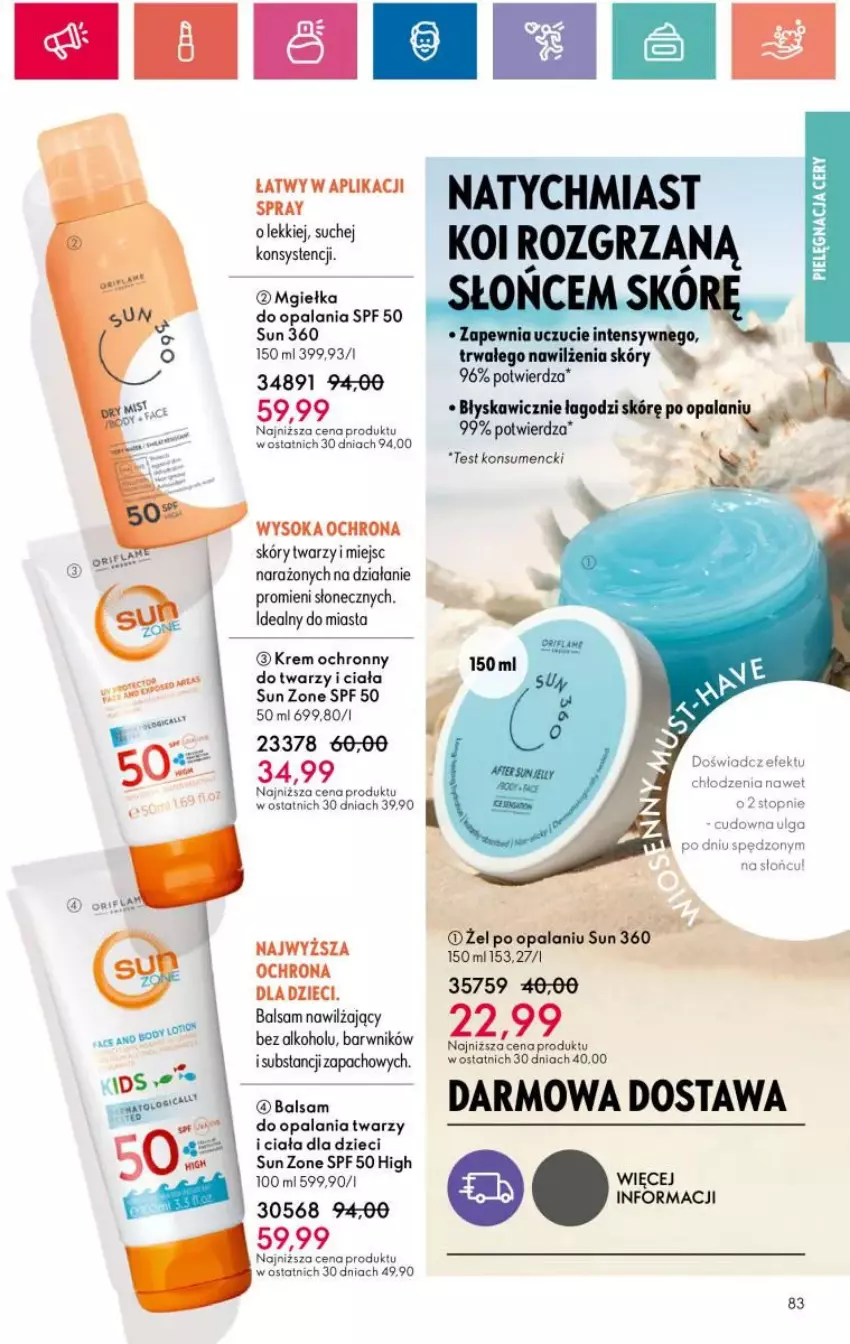 Gazetka promocyjna Oriflame - ważna 16.04 do 06.05.2024 - strona 151 - produkty: Dzieci, LG, Sok, Top