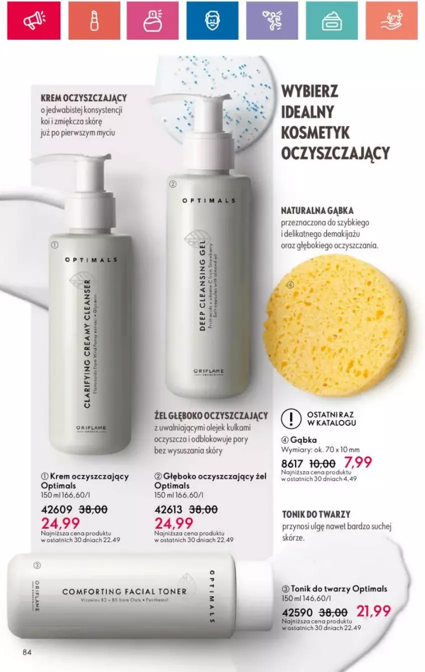 Gazetka promocyjna Oriflame - ważna 16.04 do 06.05.2024 - strona 152 - produkty: Fa, LG, Makijaż, Olej, Optima, Optimals, Por, Tonik, Tonik do twarzy