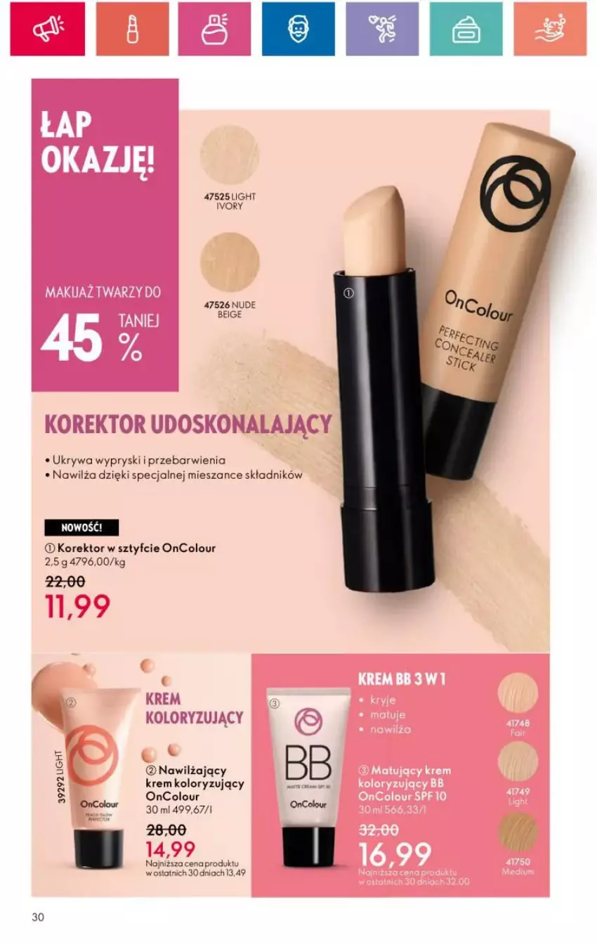 Gazetka promocyjna Oriflame - ważna 16.04 do 06.05.2024 - strona 93 - produkty: OnColour