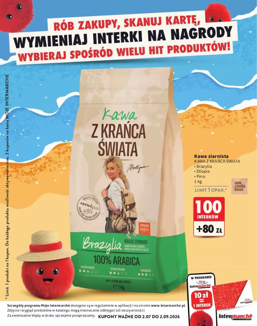 Gazetka promocyjna Intermarche - Katalog nagród Moje Intermarche - ważna 02.07 do 02.09.2026 - strona 22 - produkty: Gra, Kawa, Kawa ziarnista