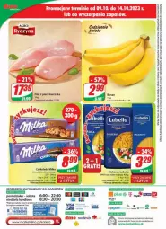 Gazetka promocyjna Dino - Gazetka - ważna od 17.10 do 17.10.2023 - strona 17 - produkty: Kurczak, Lubella, Makaron, Ser, Filet z piersi kurczaka, Bell, Tera, Spaghetti, Czekolada, Bella, Milka