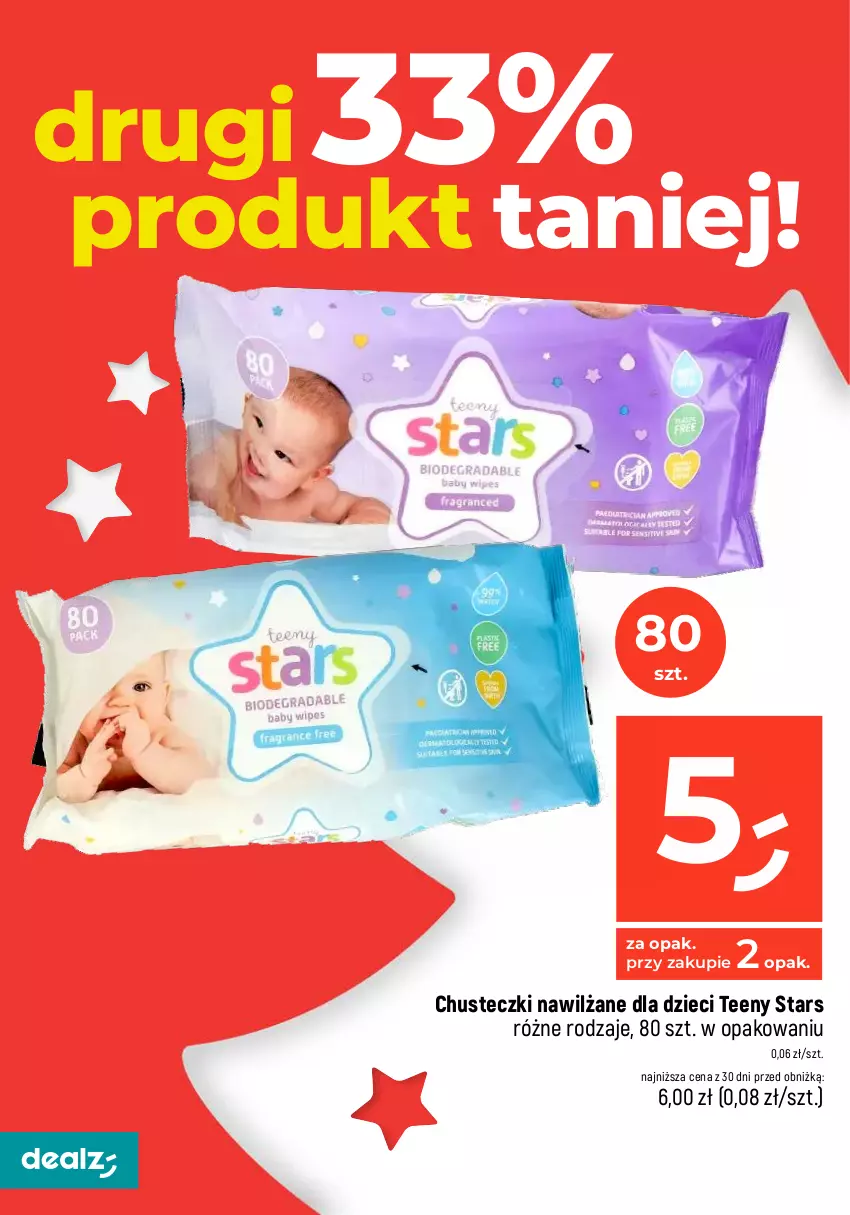 Gazetka promocyjna Dealz - NAJTAŃSZE ŚWIĘTA! - ważna 11.12 do 13.12.2023 - strona 12 - produkty: Chusteczki, Dzieci