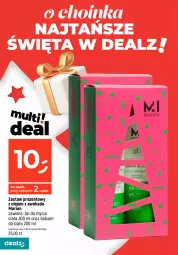 Gazetka promocyjna Dealz - NAJTAŃSZE ŚWIĘTA! - Gazetka - ważna od 13.12 do 13.12.2023 - strona 2 - produkty: Zestaw prezentowy, Balsam do ciała, Olej