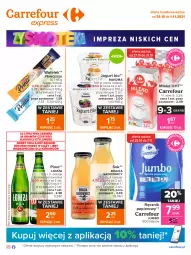 Gazetka promocyjna Carrefour - Gazetka Express - Gazetka - ważna od 01.11 do 01.11.2021 - strona 1 - produkty: Piwa, Piwo, Piec, Princessa, Sok, Gra, Papier, Jogurt, Wafelek, Kosz, Ręcznik, Bakoma, Jogurt bio, Mleko