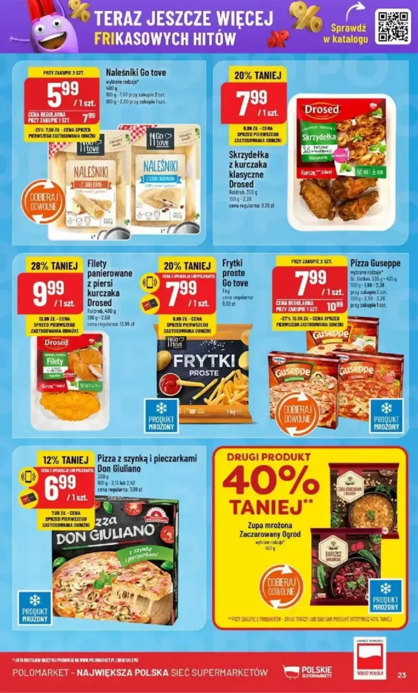 Gazetka promocyjna PoloMarket - ważna 19.02 do 25.02.2025 - strona 16 - produkty: Fa, Kurczak, Naleśniki, Ogród, Piec, Pieczarka, Pizza, Tera