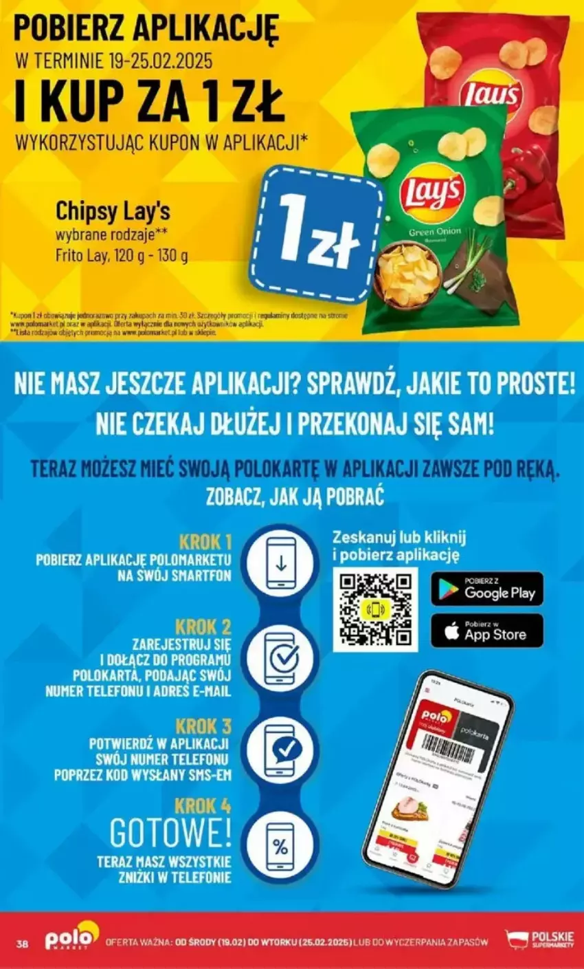 Gazetka promocyjna PoloMarket - ważna 19.02 do 25.02.2025 - strona 32 - produkty: Chipsy, Tera