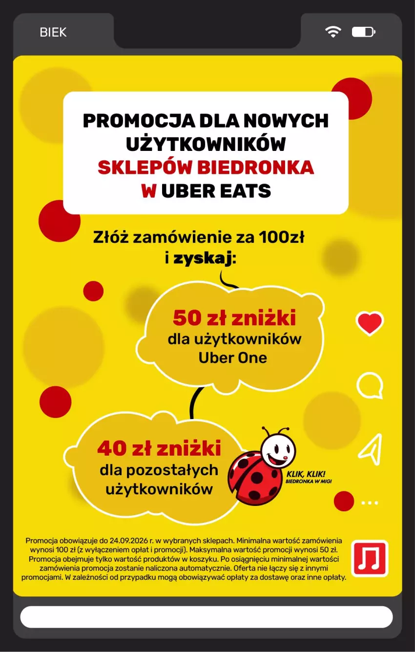 Gazetka promocyjna Biedronka - BIEK - ważna 18.09 do 25.09.2026 - strona 22 - produkty: Kosz