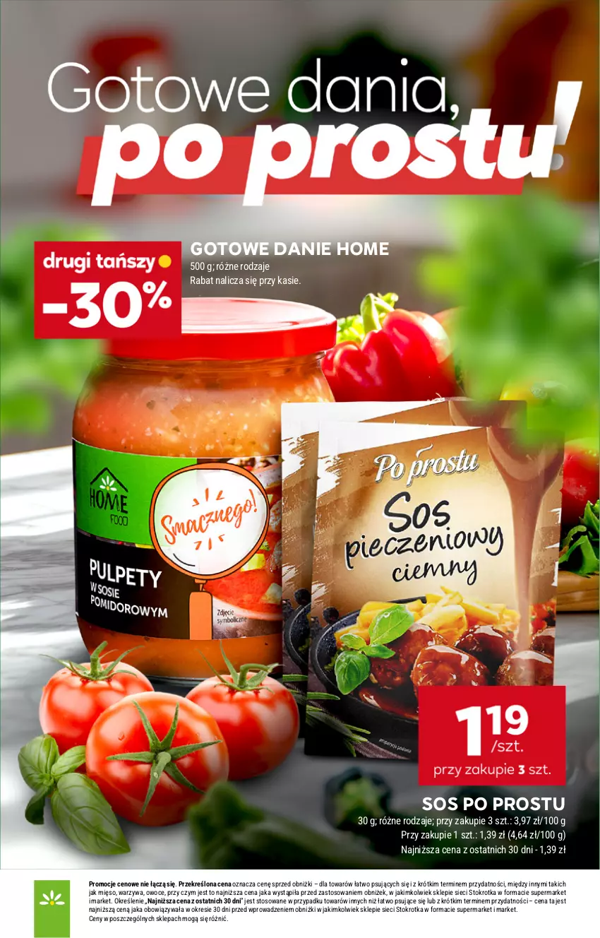 Gazetka promocyjna Stokrotka - Supermarket - ważna 29.12.2025 do 07.01.2026 - strona 14 - produkty: Mięso, Owoce, Sos, Warzywa