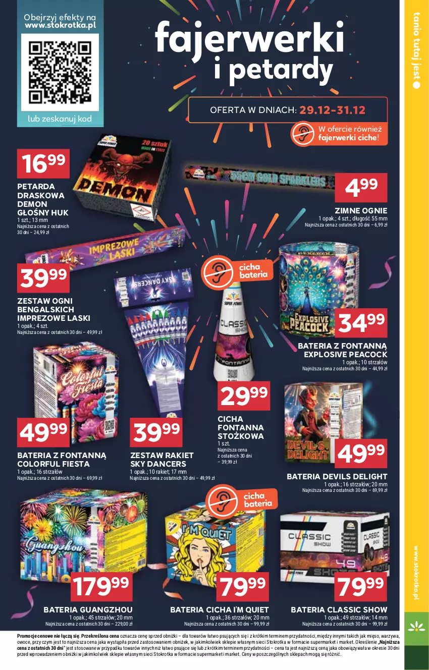 Gazetka promocyjna Stokrotka - Supermarket - ważna 29.12.2025 do 07.01.2026 - strona 36 - produkty: Bateria, Fa, Mięso, Owoce, Strzałów, Warzywa