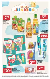 Gazetka promocyjna Stokrotka - Supermarket - Gazetka - ważna od 07.01 do 07.01.2026 - strona 42 - produkty: Warzywa, Sok, Mus, Pampers, Pieluchy, Dzieci, Owoce, Kubuś, Napój, Mięso