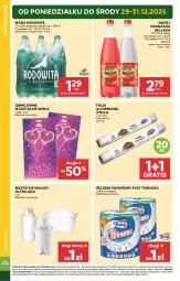 Gazetka promocyjna Stokrotka - Supermarket - Gazetka - ważna od 07.01 do 07.01.2026 - strona 6 - produkty: Warzywa, Ser, Gra, Papier, Oranżada, Hellena, Ręcznik, Foxy, Owoce, Woda, Napój, Mięso, Folia aluminiowa
