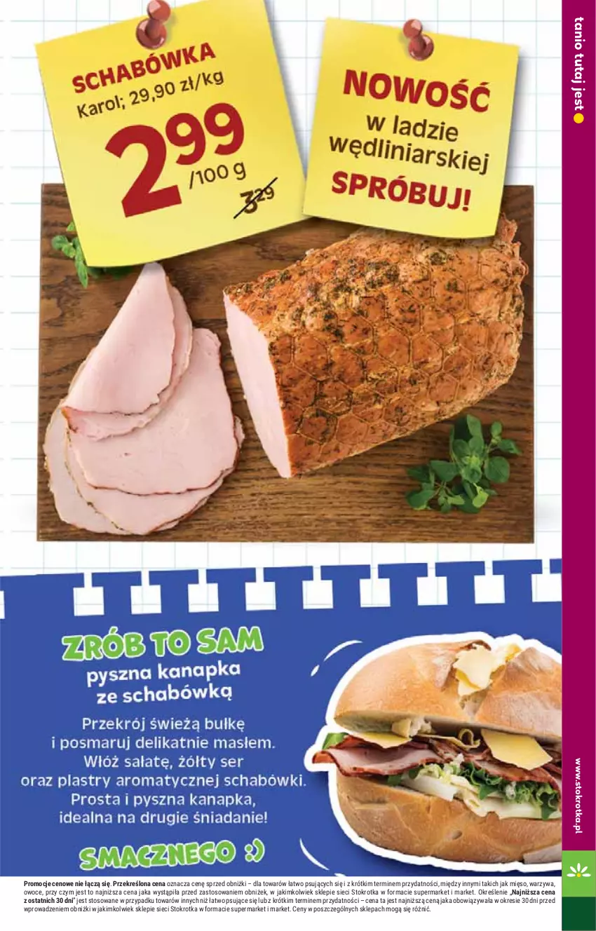 Gazetka promocyjna Stokrotka - Supermarket - ważna 02.10 do 08.10.2025 - strona 13 - produkty: Mięso, Owoce, Warzywa