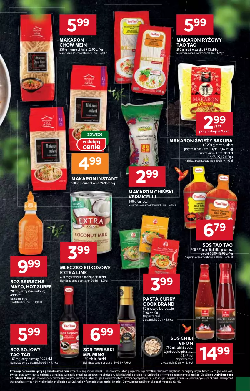 Gazetka promocyjna Stokrotka - Supermarket - ważna 02.10 do 08.10.2025 - strona 29 - produkty: House of Asia, Kokos, Makaron, Makaron chiński, Makaron ryżowy, Mięso, Mleczko, Owoce, Ryż, Sos, Sos sojowy, Warzywa