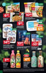 Gazetka promocyjna Stokrotka - Supermarket - Gazetka - ważna od 08.10 do 08.10.2025 - strona 32 - produkty: Warzywa, Frosta, Owoce morza, Krewetki, Owoce, Dorsz, Napój, Filet z dorsza atlantyckiego, Mięso, Surimi, Hortex, Danie gotowe