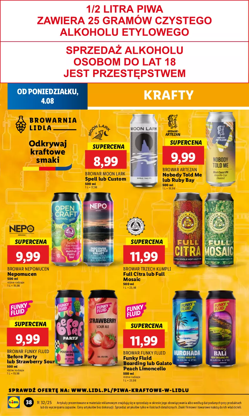 Gazetka promocyjna Lidl - GAZETKA - ważna 04.08 do 06.08.2025 - strona 46 - produkty: Body, Gala
