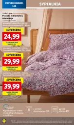 Gazetka promocyjna Lidl - GAZETKA - Gazetka - ważna od 06.08 do 06.08.2025 - strona 16 - produkty: Sypialnia, Ivar, Pościel, Poszewka