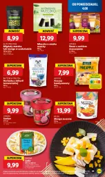 Gazetka promocyjna Lidl - GAZETKA - Gazetka - ważna od 06.08 do 06.08.2025 - strona 29 - produkty: Ser, Migdały, Ananas, Mango suszone, Mascarpone, Lody, Mleczko, Deser, Herbata, Mango, Helio, Liczi, Kokos, Imbir