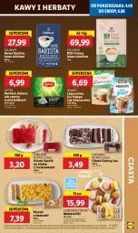 Gazetka promocyjna Lidl - GAZETKA - Gazetka - ważna od 06.08 do 06.08.2025 - strona 51 - produkty: Torebka, Makaron, Ser, Cukier, Kawa ziarnista, Bell, Dallmayr, Kawa mielona, Kawa, Lipton, Limonka, Ciasto sernik, Bella, Herbata, Kokos