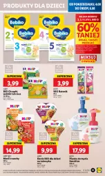 Gazetka promocyjna Lidl - GAZETKA - Gazetka - ważna od 06.08 do 06.08.2025 - strona 59 - produkty: HiPP, Mus, Chrupki, Talerzyk, Talerz, Tonik, Bebiko, Dzieci, Baton, Bio Batonik, Hipp Bio