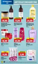 Gazetka promocyjna Lidl - GAZETKA - Gazetka - ważna od 06.08 do 06.08.2025 - strona 60 - produkty: Makijaż, Elseve, Ser, Rum, Pur, Płyn micelarny, Maska do włosów, Serum, Cleanic, Płatki kosmetyczne, Szampon, Ziaja, Peeling, Podpaski, Garnier, Odżywka, Maska