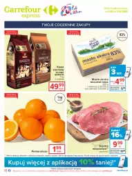 Gazetka promocyjna Carrefour - Gazetka Globi - Gazetka - ważna od 31.01 do 31.01.2022 - strona 1 - produkty: Tchibo, Ser, Szynka wieprzowa, Kawa ziarnista, Kawa, Pomarańcze, Siatka, Szynka, Tchibo Barista, Masło