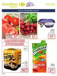 Gazetka promocyjna Carrefour - Gazetka Globi - Gazetka - ważna od 31.01 do 31.01.2022 - strona 2 - produkty: Piwa, Piwo, Gra, Jogurt, Tatra, Tymbark, Fanta, Napój, Pomidory, Fa