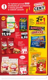 Gazetka promocyjna Kaufland - Gazetka tygodnia - Gazetka - ważna od 20.09 do 20.09.2023 - strona 11 - produkty: Majonez, Ketchup, Makaron, Krakus, Cheetos, Ser, Gra, Prince Polo, Ogórki konserwowe, Chrupki, Czekolada, E. Wedel, Pudliszki, Olma