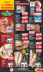 Gazetka promocyjna Kaufland - Gazetka tygodnia - Gazetka - ważna od 20.09 do 20.09.2023 - strona 14 - produkty: Piec, Kurczak, Mięso mielone, Polędwiczka wieprzowa, Karkówka wieprzowa, Stek, Królik, Tusz, Schab wieprzowy, Burger, Waga, Olej, Mięso