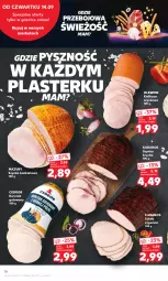 Gazetka promocyjna Kaufland - Gazetka tygodnia - Gazetka - ważna od 20.09 do 20.09.2023 - strona 16 - produkty: Kurczak, Kurczak gotowany, Kiełbasa szynkowa, Szynka, Kabanos, Kiełbasa, Olewnik