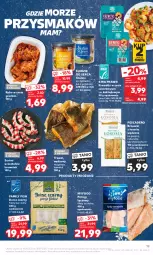 Gazetka promocyjna Kaufland - Gazetka tygodnia - Gazetka - ważna od 20.09 do 20.09.2023 - strona 19 - produkty: Sos, Ser, Pstrąg tęczowy, Ryba, Kawa, Produkty mrożone, Wałek, Pstrąg, Krewetki, Dorsz, Surimi, Brzuszki z łososia, Fa