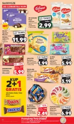 Gazetka promocyjna Kaufland - Gazetka tygodnia - Gazetka - ważna od 20.09 do 20.09.2023 - strona 30 - produkty: Ser, Gra, Cukier, Dr Gerard, Cukierki czekoladowe, Twix, Snickers, Wafle, Mleczko, Czekolada, Mars, Galaretki, Rurki, Baton, E. Wedel, Cukierki, Gala, Olej, Biszkopty, Milka, Mieszanka wedlowska, Fa