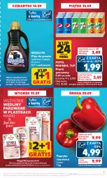 Gazetka promocyjna Kaufland - Gazetka tygodnia - Gazetka - ważna od 20.09 do 20.09.2023 - strona 5 - produkty: Płyn do prania, Gra, 7up, Papryka czerwona, Papryka, Mirinda, Pepsi, Woolite, Napój gazowany, Waga, Napój