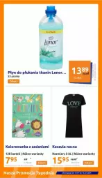 Gazetka promocyjna Action - Gazetka - ważna od 16.07 do 16.07.2024 - strona 10 - produkty: Koszula nocna, Kolorowanka, Kosz, Koszula, Płyn do płukania, Lenor