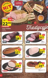 Gazetka promocyjna Arhelan - Gazetka - Gazetka - ważna od 02.10 do 02.10.2022 - strona 4 - produkty: Szynka farmerska, Duda, Szynka, Kiełbasa, Fa