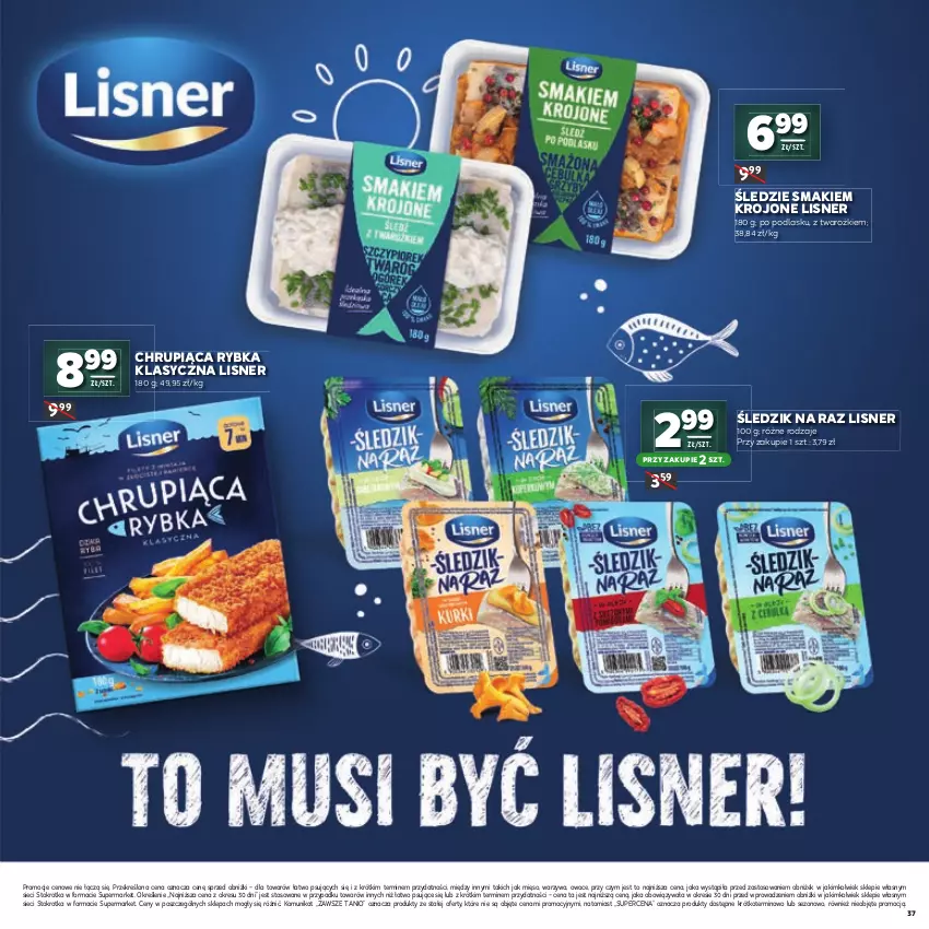 Gazetka promocyjna Stokrotka - Katalog Witaj Szkoło! - ważna 23.07 do 12.08.2026 - strona 37 - produkty: Lisner, Mięso, Owoce, Warzywa