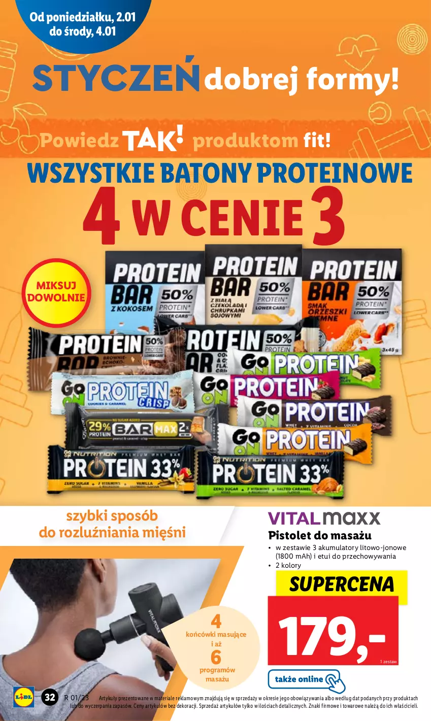 Gazetka promocyjna Lidl - GAZETKA - ważna 02.01 do 04.01.2023 - strona 36 - produkty: Akumulator, Baton, Gra, Pistolet