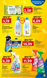 Gazetka promocyjna Lidl - GAZETKA - Gazetka - ważna od 04.01 do 04.01.2023 - strona 9 - produkty: Płyn do kąpieli, Gra, Spray do czyszczenia, Finish, Clin, Cillit Bang, Mleczko, Chusteczki, Szampon, Dzieci, Zmywarki, Płyn do szyb