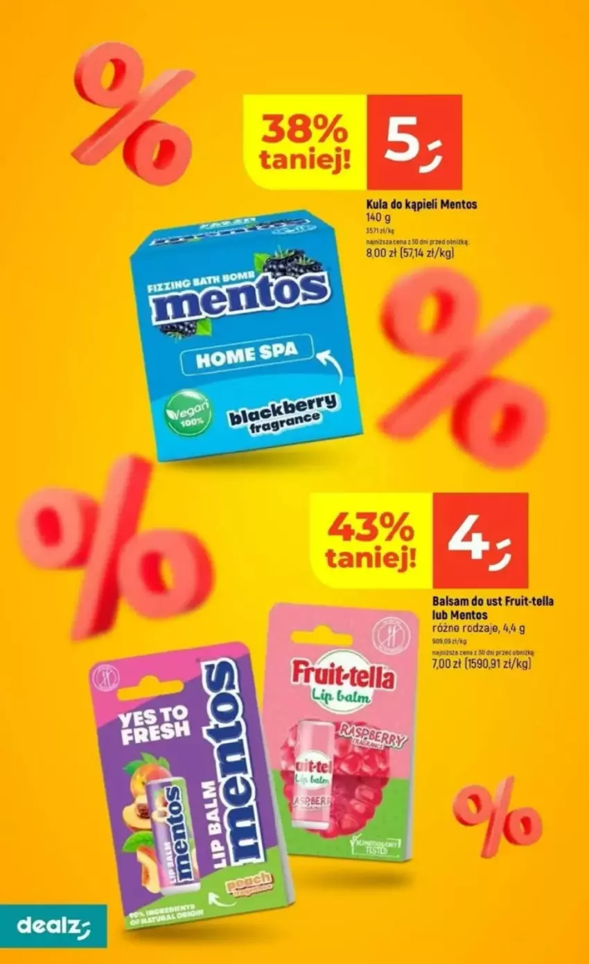 Gazetka promocyjna Dealz - ważna 03.04 do 09.04.2025 - strona 32 - produkty: Balsam do ust, Mentos