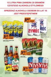 Gazetka promocyjna ABC - Gazetka - ważna od 14.05 do 14.05.2024 - strona 26 - produkty: Piwo, Tyskie, Tatra, Fa