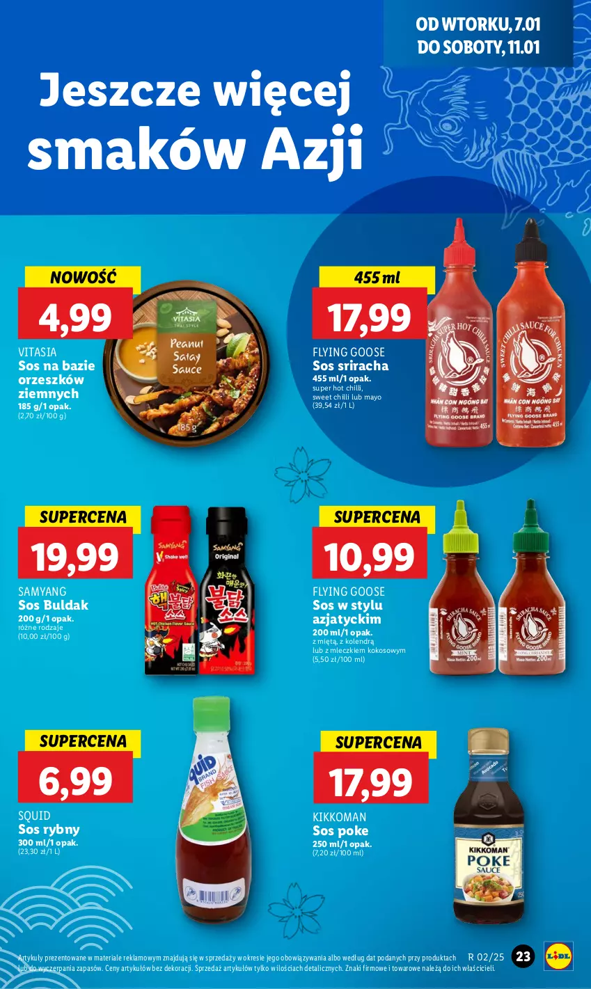 Gazetka promocyjna Lidl - GAZETKA - ważna 07.01 do 08.01.2025 - strona 27 - produkty: Kokos, Sos, Sos rybny