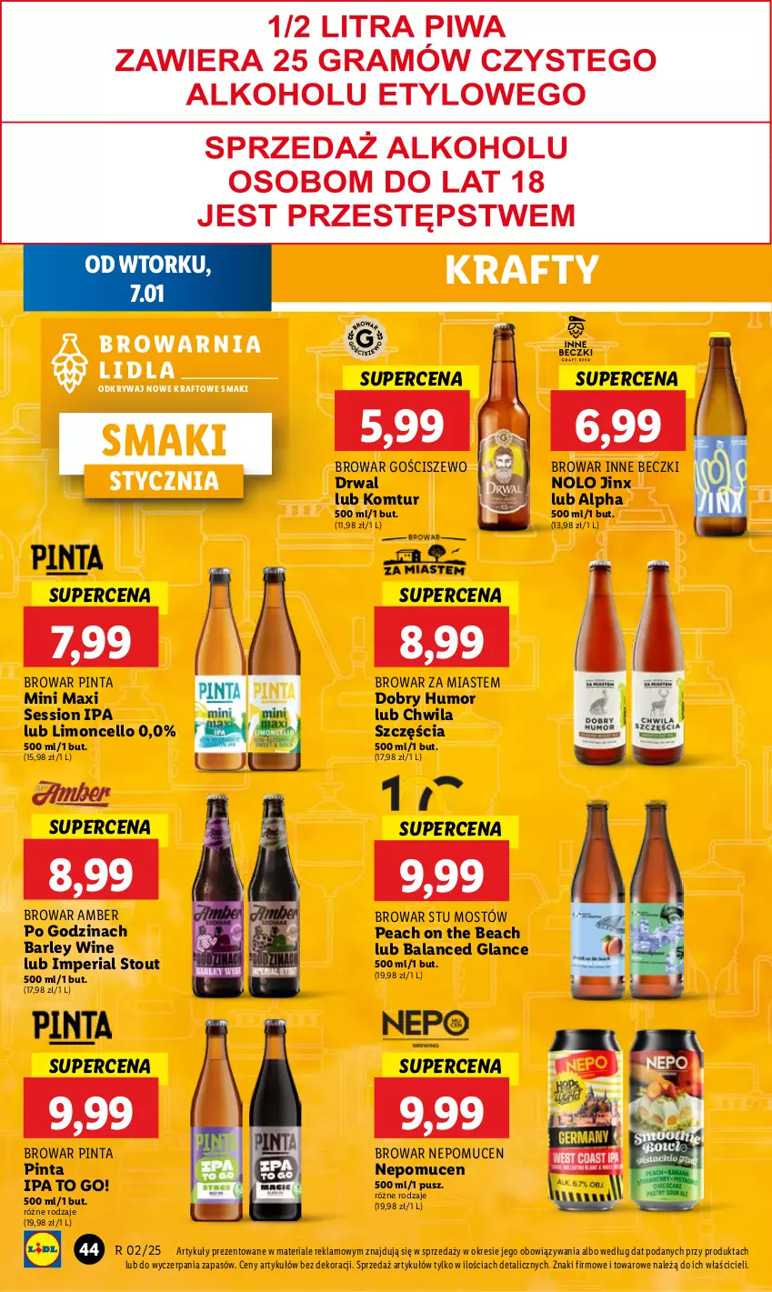 Gazetka promocyjna Lidl - GAZETKA - ważna 07.01 do 08.01.2025 - strona 50 - produkty: SESSIO