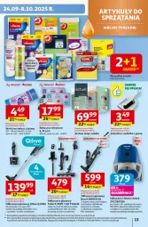 Gazetka promocyjna Auchan - Pewność niskich cen Hipermarket - Gazetka - ważna od 01.10 do 01.10.2025 - strona 13 - produkty: Odkurzacz, Top, Mop, Gra, Worki na śmieci, Szczotka, Tefal, Rękawice, Worki na śmiec, Wiadro, Zelmer, Bosch, Orka, Szufelka, Fa
