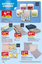 Gazetka promocyjna Auchan - Pewność niskich cen Hipermarket - Gazetka - ważna od 01.10 do 01.10.2025 - strona 16 - produkty: Koc, Poduszka dekoracyjna, Prześcieradło, Narzuta, Krzesło, Aksam, Poduszka, Fa