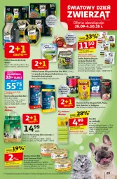 Gazetka promocyjna Auchan - Pewność niskich cen Hipermarket - Gazetka - ważna od 01.10 do 01.10.2025 - strona 29 - produkty: Mokra karma, Pur, Gra, Brit, Przekąski dla psa, Purina, Sheba, Gourmet Gold, Pedigree, Adventuros, Sucha karma, Butcher's