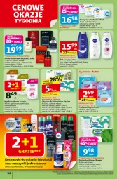 Gazetka promocyjna Auchan - Pewność niskich cen Hipermarket - Gazetka - ważna od 01.10 do 01.10.2025 - strona 34 - produkty: Płyn do kąpieli, Mydło w płynie, Gin, Gra, Papier, Tampony, Papier toaletowy, Woda toaletowa, Chusteczki, Podpaski, La Rive, Mydło, Woda, O.B., Luksja, Nivea
