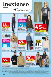 Gazetka promocyjna Auchan - Pewność niskich cen Hipermarket - Gazetka - ważna od 01.10 do 01.10.2025 - strona 42 - produkty: Sweter, Sos, Puf, Gin, Acer, Kurtka, Cars, Kosz, Koszula, Legginsy, Spodnie