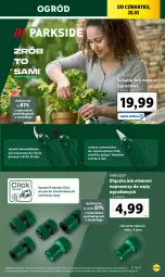 Gazetka promocyjna Lidl - KATALOG PARKSIDE - Gazetka - ważna od 30.03 do 30.03.2024 - strona 15 - produkty: Parkside, Noż, Nożyce, Sekator, Ogród