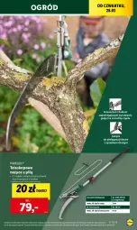 Gazetka promocyjna Lidl - KATALOG PARKSIDE - Gazetka - ważna od 30.03 do 30.03.2024 - strona 17 - produkty: Parkside, Teleskop, Top, Noż, Nożyce, Ogród, Dźwig