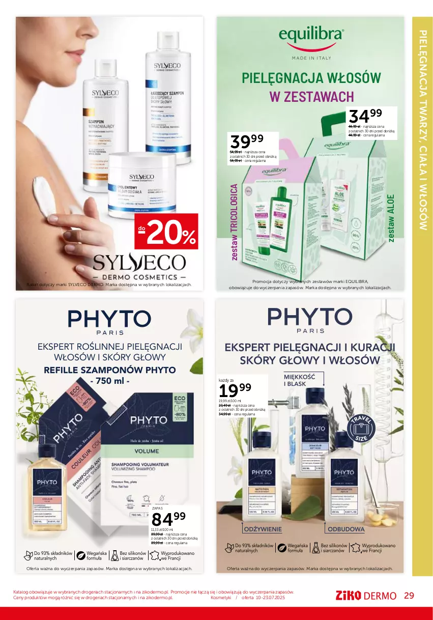 Gazetka promocyjna Ziko - Gazetka Ziko Dermo - ważna 10.07 do 23.07.2025 - strona 29 - produkty: L'Biotica, Pielęgnacja włosów